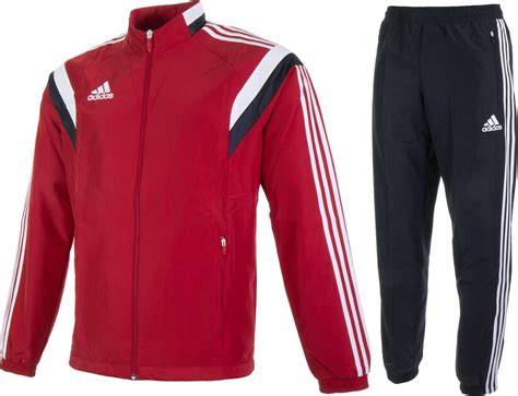 turnpakje zwart rood adidas|Adidas trainingspakken.